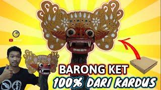 BARONG KET FROM CARDBOARD ️ HOW TO MAKE BARONG KET FROM CARDBOARD [AN Craft]