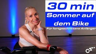 SOMMER AUF DEM BIKE - 30 Min Rhyhtm Cycling Workout für fortgeschrittene Anfänger