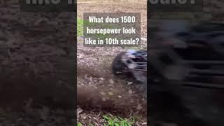 What does 1500 hp look like in 10th scale?