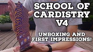 School of Cardistry V4 - UNBOXING AND FIRST IMPRESSIONS!