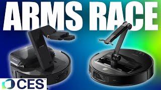 Best VACUUMS of CES 2025! New Trends: Robot Arms, Retractable Lidar, Threshold Crossing and More!