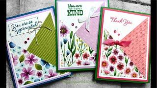 3 Quick Cards You Can Make with Any Designer Paper!!