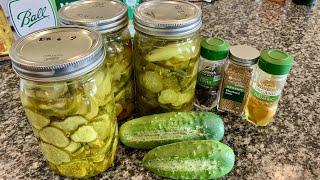 How to make the BEST bread and butter pickles on earth!