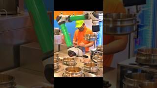 2억원 로봇이 찌개 끓여서 갖다주는 8천원 백반집 / Korean food cooked by a robot - Korean Street food #shorts