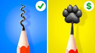 Funny School Hacks & Tricks You Must Try | Testing New Gadgets & Crafts Ideas by 123GO Like!