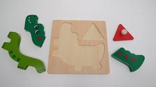 Shapes and Puzzles for Kids: A Toddler's Adventure in Learning