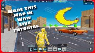 How to make  wow map in bgmi | gta race in wow maps | wow full course day 17 | golden moon event