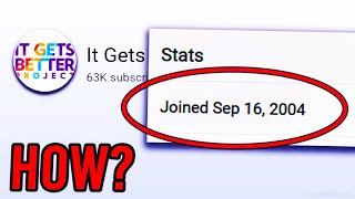 This Channel Was Made In 2004, BEFORE YouTube?