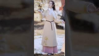 New Chinese Style Han Clothing Gown +Long Skirt Winter Fashion #Chinese #hanClothing #fashion #Style