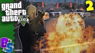 THE WORST CRIMINALS  (Grand Theft Auto V!) - Button Smashers!
