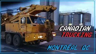 CANADIAN TRUCKING IN MONTREAL QUEBEC DECEMBER 2024 PART 1