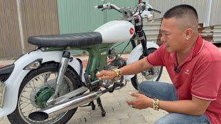 Honda 67 độ dang BMW. Máy anphal có đề máy siêu êm