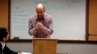 Reid Walley - Toastmasters Speech 5 - Body Language