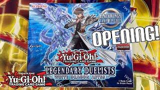 Yu-Gi-Oh! Legendary Duelists White Dragon Abyss Opening BLUE EYES WHITE DRAGON!!!