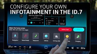 Configure your own infotainment in the ID.7 ℹ