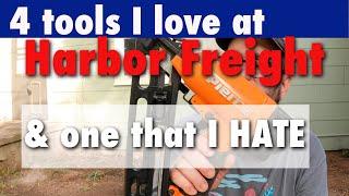 4 Excellent Harbor Freight tools and ONE terrible one.  What to buy and what to avoid!