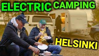 589. Electric Camping, retkeillään sähköautoilla syksyisessä Helsingissä kolme yötä