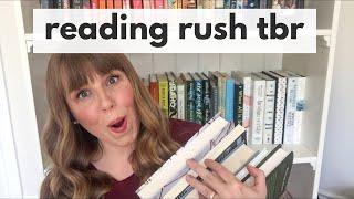 Reading Rush 2020 TBR