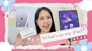 WHAT'S IN MY IPAD AIR 2025?! (+accessories, apps, etc)  [EPISODE 3] | Lexi Comia (Philippines)