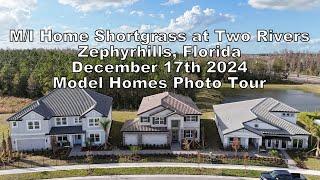 MI Homes Shortgrass at Two Rivers Model Homes Tour Zephyrhills Florida December 17th 2024