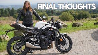 Final thoughts on the Triumph Street Triple 765 R // Would I prefer the RS?