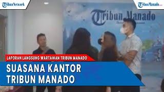 Suasana Kantor Tribun Manado, Usai Acara Hut ke 13 Tahun Tribun Manado