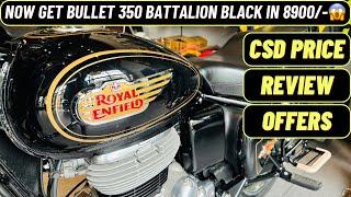 New Bullet 350 Battalion Black Review,EMI & Downpayment | CSD PRICE | OFFERS