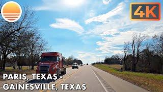 Paris, Texas to Gainesville, Texas!  Drive with me!