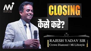 Sales Closing | Rajesh Yadav Sir | Crown Diamond | Mi Lifestyle | Turnover Process