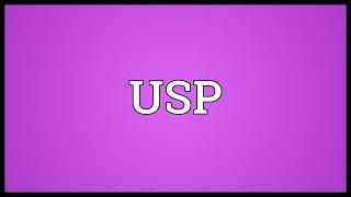 USP Meaning