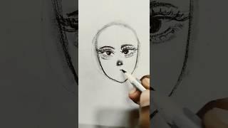 Drawing a cute girl #drawing