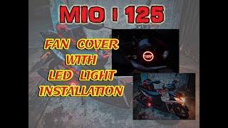 MIO I 125 FAN COVER WITH LED LIGHT INSTALLATION