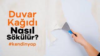 Duvar Kağıdı Nasıl Sökülür? - (Uygulamalı Duvar Kağıdı Sökme)