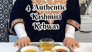 4 Authentic Kashmiri Kehwas