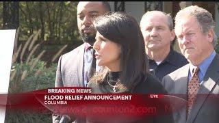 Gov. Nikki Haley announces flood relief fund