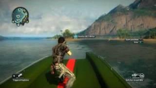 Just Cause 2 I'm not on a boat