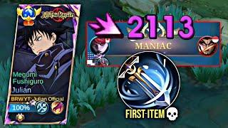 JULIAN FIRST ITEM WINDTALKER IS TOO UP FAST LEVEL EARLY GAME!! - JULIAN BEST BUILD FOR 2024 - MLBB