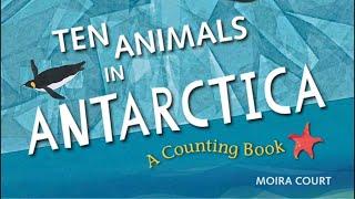 TEN ANIMALS IN ANTARCTICA | COUNT & LEARN! | UNIQUE ANIMALS & HARSH CONTINENT | #readaloud #esl