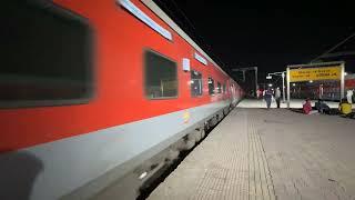 | | The Night Rider!! 12297 Ahmedabad Pune Duronto express arriving Udhna Junction | |