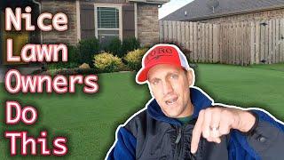 If You Want a Nice Lawn, Do This! // One Simple Lawn Tip for Better Looking Grass, Guaranteed!