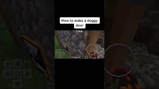 How to make a doggy door