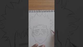 how to draw okarun #drawing #art #dandadan #animeart #tutorial #sketch #okarun