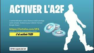 [TUTO] COMMENT ACTIVER L’A2F POUR OFFRIR DES CADEAUX + VBUCKS GRATUIT SUR FORTNITE BATTLE ROYALE !