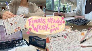 STUDY VLOG⋆˚| 4 final exams, inner kay chung unlocked, academic weapon era, ft. Mindshow