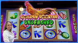 No Bad Vibes! I Hit This Huge Win on Golden Rooster Unleashed Right After She Left!