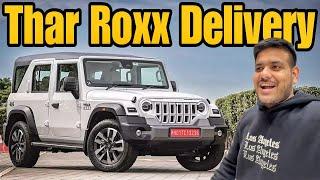 Finally My THAR ROXX 5-Door Delivery Reveal 