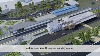 Wangaratta Station Precinct design fly-through