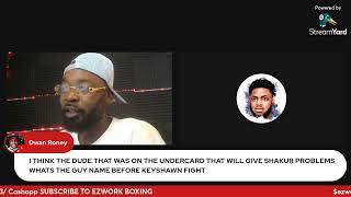 SHAKUR STEVENSON DISAPPOINTS BOXING FANS! OSHAQUIE FOSTER ROBBED? RYAN SAYS NWORD AND MORE