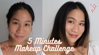 5 MINUTE EVERYDAY MAKEUP TRANSFORMATION | CHALLENGE