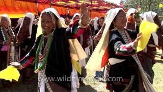 Women of Rung community dancing to folk tunes